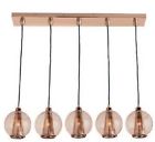 34023797 Linear Pendant Rose Glass Gold Arteriors Caviar Fixed 34023797 Linear Pendant Rose Glass Gold Arteriors Caviar Fixed