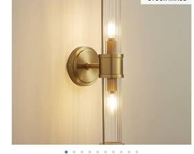 Linour 190065963942 Gold Wall Sconce For Bathroom Bedroom Morden Light New Fancy