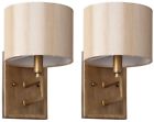 Lit4196a-set2 Safavieh 2-light Antique Gold 0683726360599