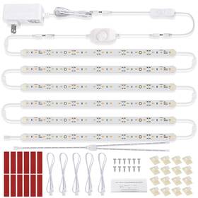 Ll-024-30r-612w Litever Under Cabinet Led Lighting Kit For Kitchen Counters Shelf Closet. 6 P