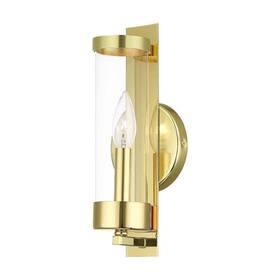 10141-02 Livex Lighting Transitional One Light Wall Sconce From Castleton Col