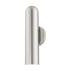46750-91 Livex Lighting 1 Light Brushed Nickel Ada Single Sconce