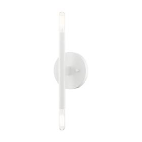 51172-03 Livex Copenhagen 2 Light Ada Wall Sconce White -