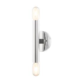 51132-05 Livex 847284076921 Lighting Copenhagen Collection Ada 2-light Wall Sconce Light With Ex