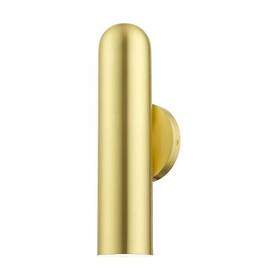 Livex 847284077881 Lighting 1 Light Satin Brass Ada Single Sconce 4.75 X 13.5