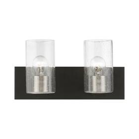 Style-7.75 Livex 847284082106 Zurich - 2 Light Bath Vanity In Contemporary Inches Tall And 15 Inch Style-7.75 Livex 847284082106 Zurich - 2 Light Bath Vanity In Contemporary Inches Tall And 15 Inch