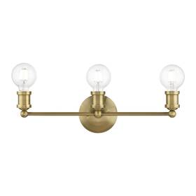Style-5.13 Livex 847284082823 Lighting Lansdale - 3 Light Ada Bath Vanity In Transitional Inches