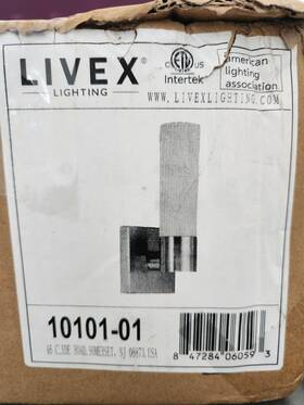 10101-01 Livex Lighting Wall Sconce Antique Brass Cylinder Shade Metal Glass 10101-01 Livex Lighting Wall Sconce Antique Brass Cylinder Shade Metal Glass