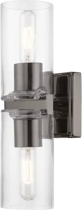 18032-46 Livex Lighting Clarion 15 Inch 2-light Bath Vanity Contemporary Style New