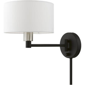 40080-04 Livex Lighting Allison Swing Arm Or Wall Lamp
