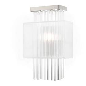 41140-91 Livex Lighting 1 Lt Brushed Nickel Ada Wall Sconce