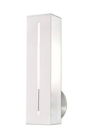45953-05 Livex Lighting Soma Wall Sconce Polished Chrome