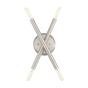 46772-91 Livex Lighting - Soho 4 Light Ada Wall Sconce In Mid Century Modern Style 6 46772-91 Livex Lighting - Soho 4 Light Ada Wall Sconce In Mid Century Modern Style 6