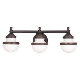 5713-67 Livex Lighting Oldwick 3 Light Olde Bronze Bath Vanity