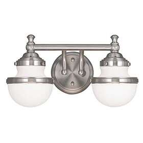 5712-91 Livex Lighting 847284037373 Oldwick 2-light Bath Light Brushed Nickel