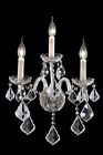 7831w3c Living Chrome Light Sconces Alexandria 3 Rc Room Elegant Bedroom Wall