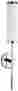 Ll-wl111 Linea Di Liara Chrome Light Wall Sconce Lamp Frosted Shade White Acrylic 24 Inch Outdoor 13 706090670832