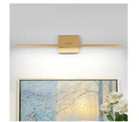 81010000060318 Llhzsy 23.62 Inch 1-light Brass Dimmable Integrated Led Vanity Light 6000k