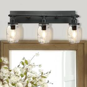 L-368 Lmsod Bathroom Wall Light Fixtures Industrial Mason Jar Vanity Sconce L-368 Lmsod Bathroom Wall Light Fixtures Industrial Mason Jar Vanity Sconce