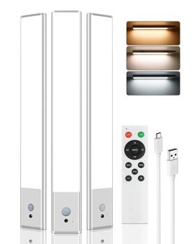 8136 Long-stars 8133/8136 Under Counter Lights For Kitchen Rechargeable Cabinet Lighting Wireles