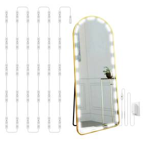 G2123 Lphumex Hollywood Glam Led Vanity Lights Kit 14ft Dimmable Mirror Full Body