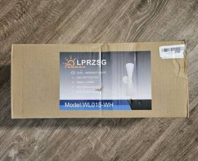 Wl015-wh Lprzsg White Indoor Wall Sconce 2 Light Modern Up And Down Smal