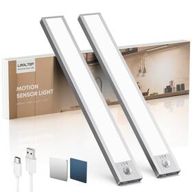 Gw-cba1-210-g1-sv Lroltef Under Cabinet Kitchen Lights Motion Sensor Dimmable 21cm 1500mah 6500k Led U