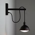 Lt371601 Litfad Adjustable Industrial Warehouse Vintage Style Wall Sconce 614961834750