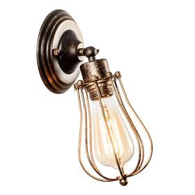 Bh-lyfl30051 Luling Industrial Wall Sconce Vintage Lighting Adjustable Lamp Socket Wire Metal Cag