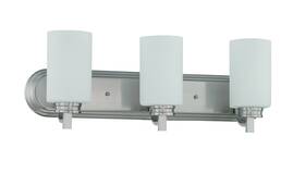 F18013-80 Luminance Brands Sunset Lighting Dalton Three Light Vanity - Opal Etched Glass Dimmabl