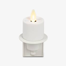 Luminara 841993176828 Flameless Candle White Nightlight With Motion Sensor - Plugin Night