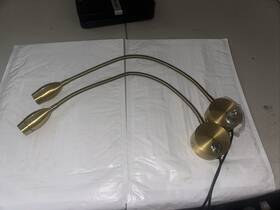G01112 Luminturs Flexible Pipe 3w Led Touch Tri-color Dimming Lamp Picture Light Switch Plug Usb
