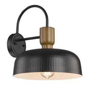 7g3b-bk Luminzone Outdoor Barn Light Gooseneck Farmhouse Exterior Wall Mount