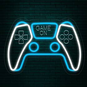 Lumoonosity 973966341552 Gamer Neon Sign - Gaming For Setup Bedroom Wal