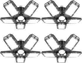 Led-05-04 Luyata Led Garage Lights 4 Pack Ceiling Shop Light 160w 16000lm 6500k Screw In