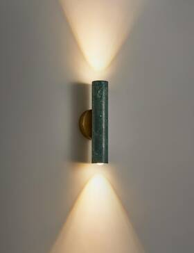 Bt-1009 Lvlvlech Nordic Style Stone Wabi-sabi Wall Lamp Natural Marble Lampshade Up And Down