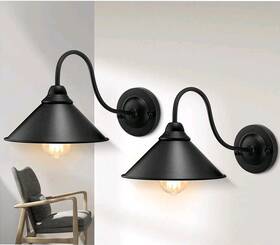 Ly-1002 Lyoowng Black Wall Sconces 2pack Industrial Sconce Light Farmhouse