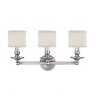 1238mn-451 Matte Nickel Capital Lighting Bathroom 3 Midtown Light