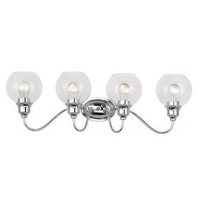 1114clpc Maxim Ballord 4-light 31 Inch Wide Polished Chrome Vanity Light