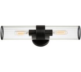 Maxim 11472crbk 11472cr Crosby 2 Light 5 Inch W Bathroom Vanity - Black