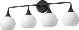 21224mrbk Maxim 21224mr Neve 4 Light 31 Inch W Bath Vanity - Black