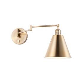 Maxim 783209250291 12220hr Library 1-light Wall Sconce Horizontal Swing Arm