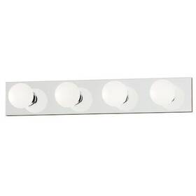 Maxim 783209445444 4454pc Essentials 4-light 24 Inch Wide Polished Chrome Vanity Light