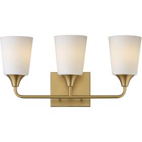 12883swnab Maxim Lighting Hudson Bathroom Vanity Light Natural Aged Brass