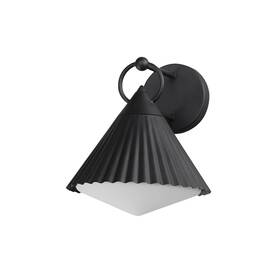 35134wtbk Maxim Lighting Black One Light Wall Sconce From The Odette Collection