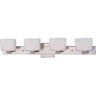 9004swsn Maxim Satin Vanity Bath Essence 4-light Lighting Nickel