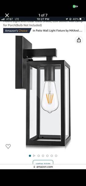 2032bc Maxvolador Outdoor Wall Lantern Exterior Waterproof Sconce Light Fixtur