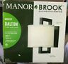 Mb98265 Manor Brook Dalton Oil Rubbed Bronze Sconce 053392982652