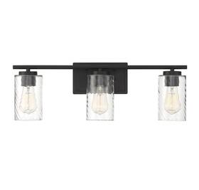 M80038mbk Meridian M80038 3 Light 24 Inch W Bathroom Vanity - Black