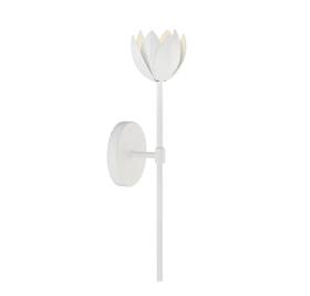 M90081wh Meridian M90081 19 Inch Tall Led Wall Sconce - White M90081wh Meridian M90081 19 Inch Tall Led Wall Sconce - White